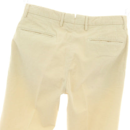 【中古】インコテックス INCOTEX ストレッチ コットン コーデュロイパンツ クリーム【 46 】【 状態ランクC 】【 メンズ 】