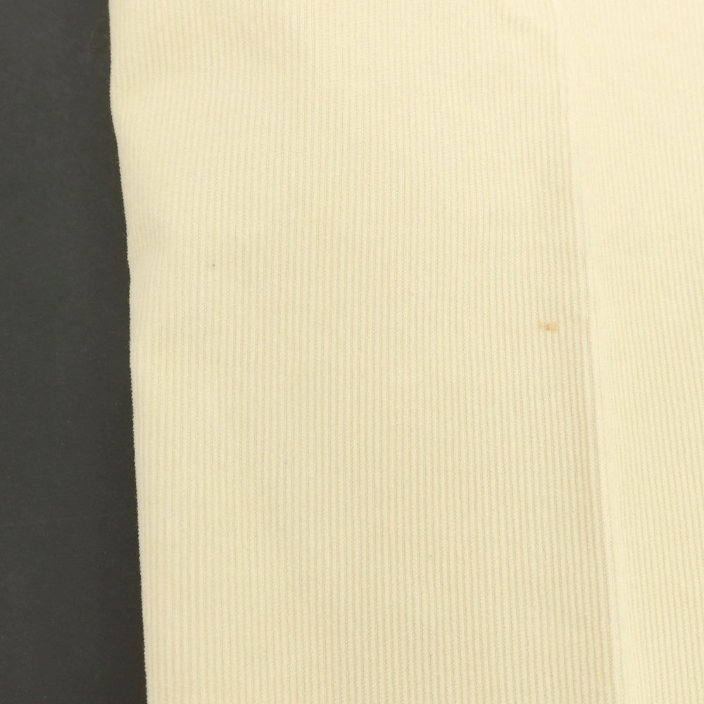 【中古】インコテックス INCOTEX ストレッチ コットン コーデュロイパンツ クリーム【 46 】【 状態ランクC 】【 メンズ 】