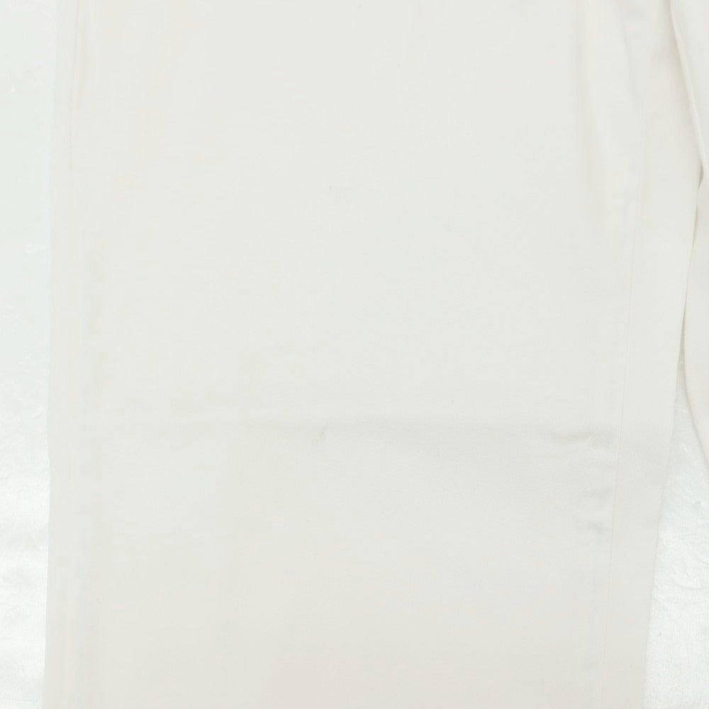 【中古】バルバティ Barbati ストレッチコットン カジュアルスラックスパンツ ホワイト【サイズ46】【 状態ランクB 】【 メンズ 】