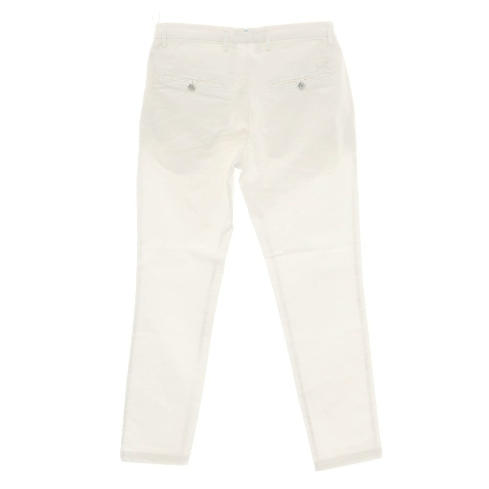 【中古】バルバティ Barbati ストレッチコットン カジュアルスラックスパンツ ホワイト【サイズ46】【 状態ランクB 】【 メンズ 】