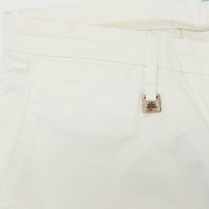 【中古】バルバティ Barbati ストレッチコットン カジュアルスラックスパンツ ホワイト【サイズ46】【 状態ランクB 】【 メンズ 】