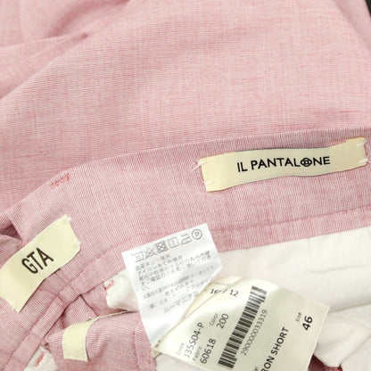 【中古】ジーティーアー G.T.A BYLON SHORT ストレッチコットン ショートパンツ レッドxホワイト【サイズ46】【 状態ランクB 】【 メンズ 】