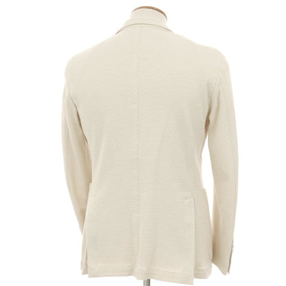 【中古】エルビーエム1911 L.B.M.1911 コットン ジャージー テーラードジャケット アイボリー【 48 】【 状態ランクB 】【 メンズ 】