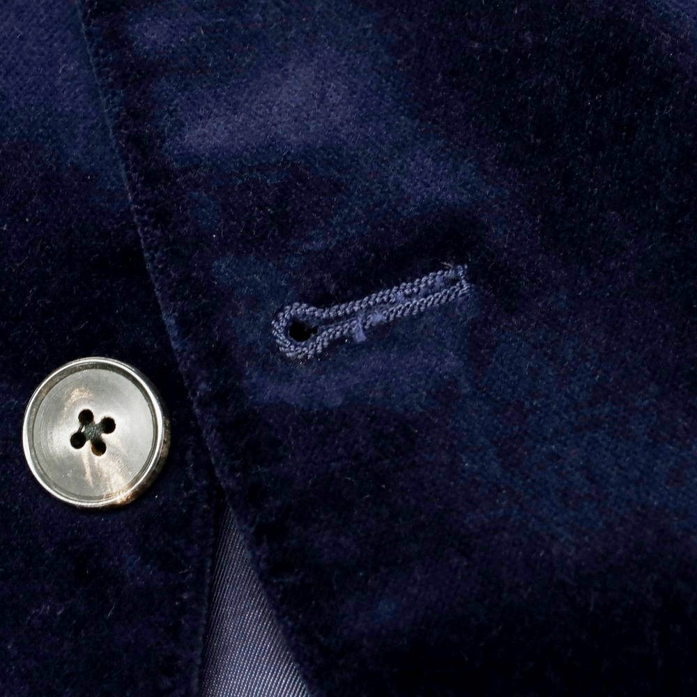 【中古】ガブリエレ パジーニ Gabriele Pasini コットン 2B カジュアルジャケット ネイビー【 46 】【 状態ランクC 】【 メンズ 】