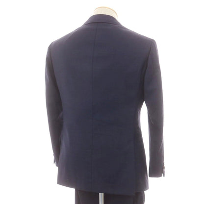 【中古】リングヂャケット RING JACKET MEISTER ウール 3つボタンスーツ ネイビー【 42 】【 状態ランクC 】【 メンズ 】