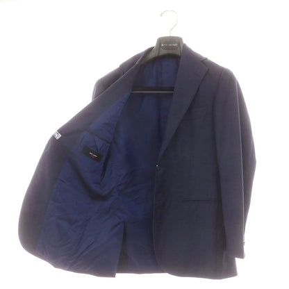 【中古】リングヂャケット RING JACKET MEISTER ウール 3つボタンスーツ ネイビー【 42 】【 状態ランクC 】【 メンズ 】
