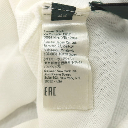 【中古】ザノーネ ZANONE アイスピケコットン 半袖ポロシャツ ホワイト【サイズ44】【 状態ランクB 】【 メンズ 】