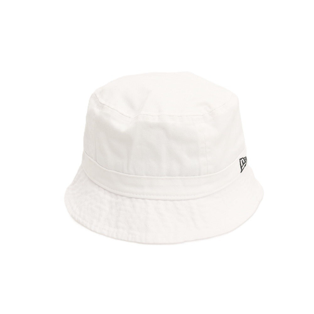 【中古】ニューエラ NEW ERA ツイルコットン バケットハット 帽子 ホワイト【サイズS/M】【 状態ランクA 】【 メンズ 】