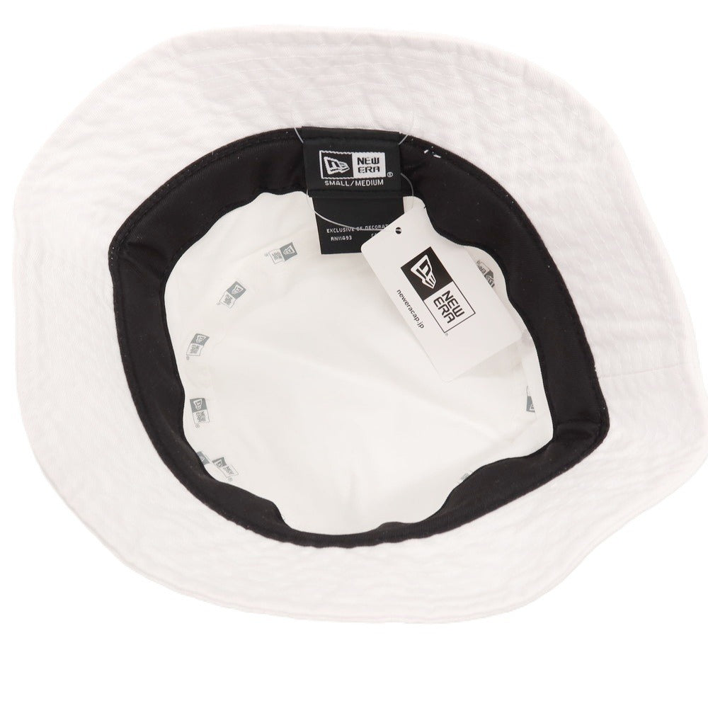 【中古】ニューエラ NEW ERA ツイルコットン バケットハット 帽子 ホワイト【サイズS/M】【 状態ランクA 】【 メンズ 】
