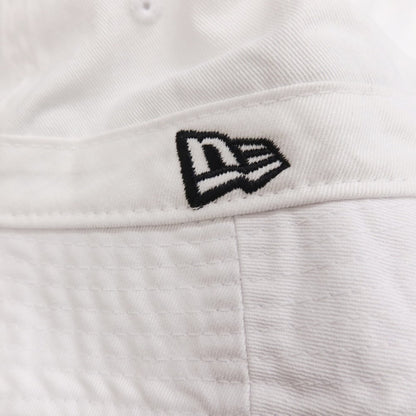 【中古】ニューエラ NEW ERA ツイルコットン バケットハット 帽子 ホワイト【サイズS/M】【 状態ランクA 】【 メンズ 】