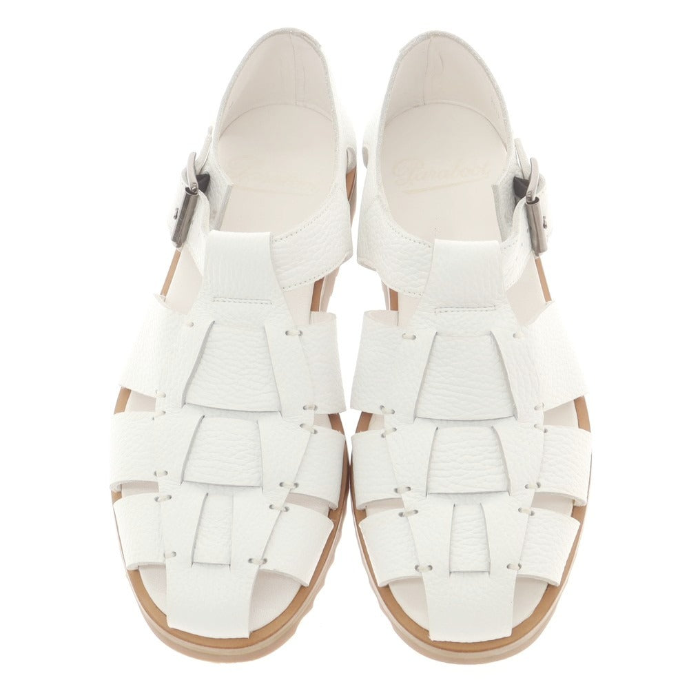 【中古】パラブーツ Paraboot PACIFIC グレインレザー サンダル ホワイト【 39 】【 状態ランクA 】【 メンズ 】