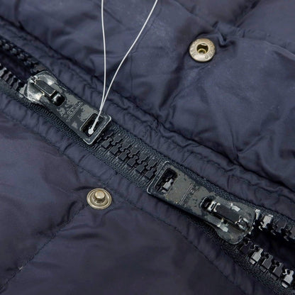 【中古】ヘルノ Herno POLAR-TECH ナイロン フーデッド ダウンコート ライトネイビー【 48 】【 状態ランクC 】【 メンズ 】