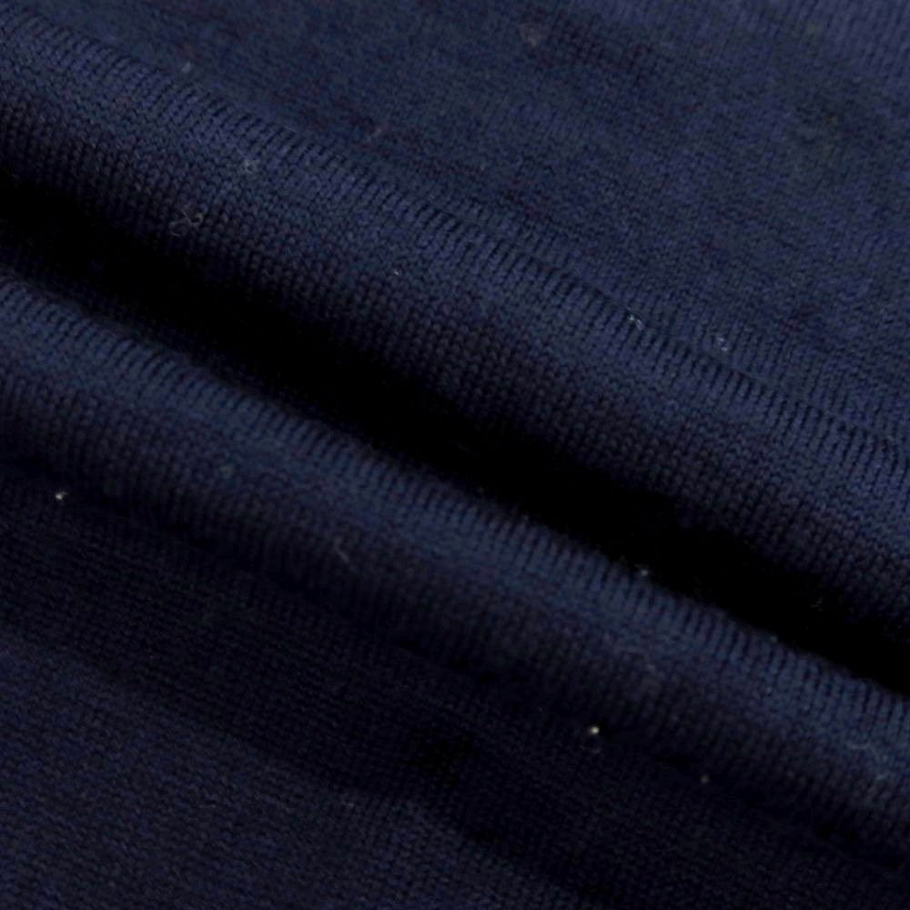 【中古】ジョンスメドレー JOHN SMEDLEY ハイゲージ ウール 長袖 ポロニット ネイビー【 L 】【 状態ランクC 】【 メンズ 】