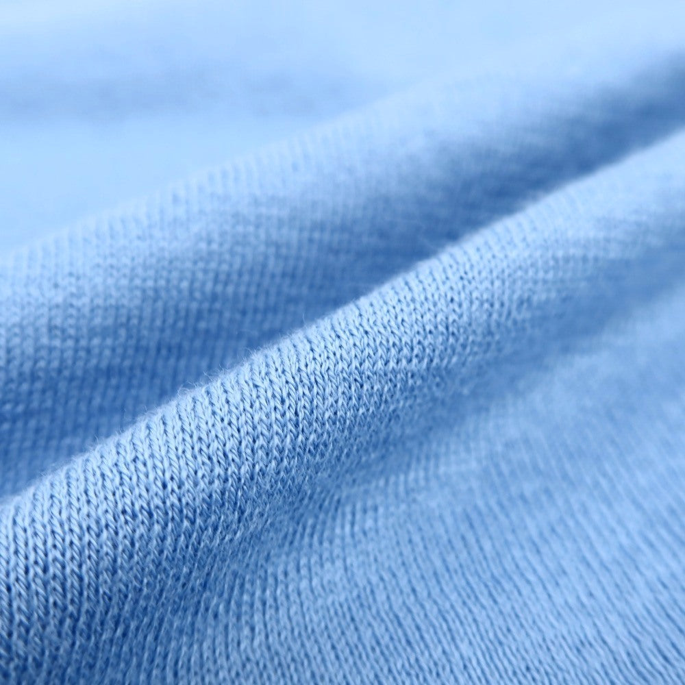 【中古】ジョンスメドレー JOHN SMEDLEY シーアイランドコットン スキッパー 半袖 ポロニット ライトブルー【サイズL】【 状態ランクB 】【 メンズ 】