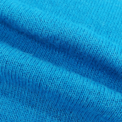 【中古】ドルモア DRUMOHR アルパカ クルーネック プルオーバーニット スカイブルー【 50 】【 状態ランクB 】【 メンズ 】