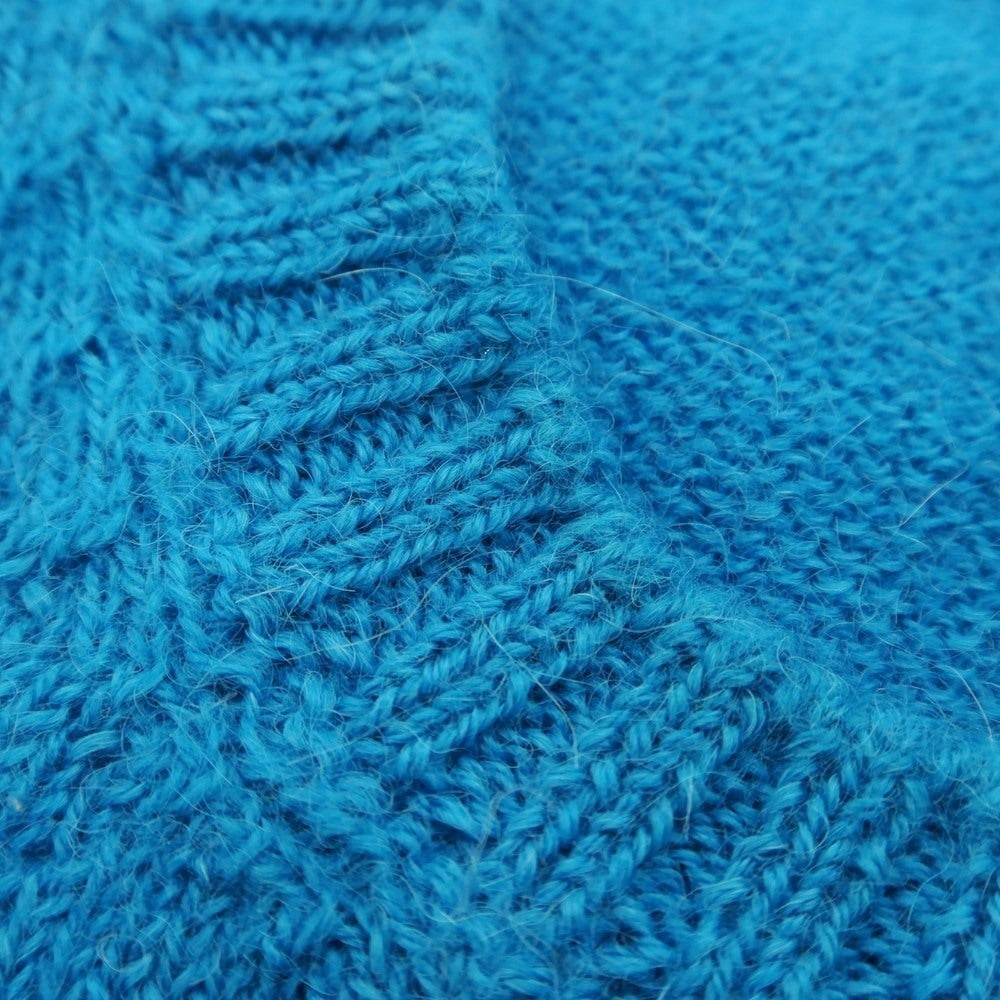 【中古】ドルモア DRUMOHR アルパカ クルーネック プルオーバーニット スカイブルー【 50 】【 状態ランクB 】【 メンズ 】