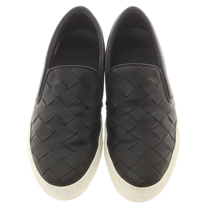 【中古】ペリーコ サニー PELLICO SUNNY レザー スリッポンスニーカー ブラック【 44 】【 状態ランクB 】【 メンズ 】