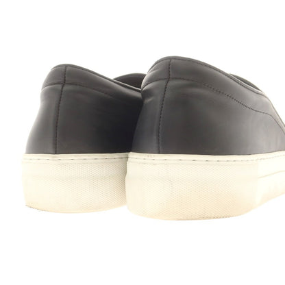 【中古】ペリーコ サニー PELLICO SUNNY レザー スリッポンスニーカー ブラック【 44 】【 状態ランクB 】【 メンズ 】