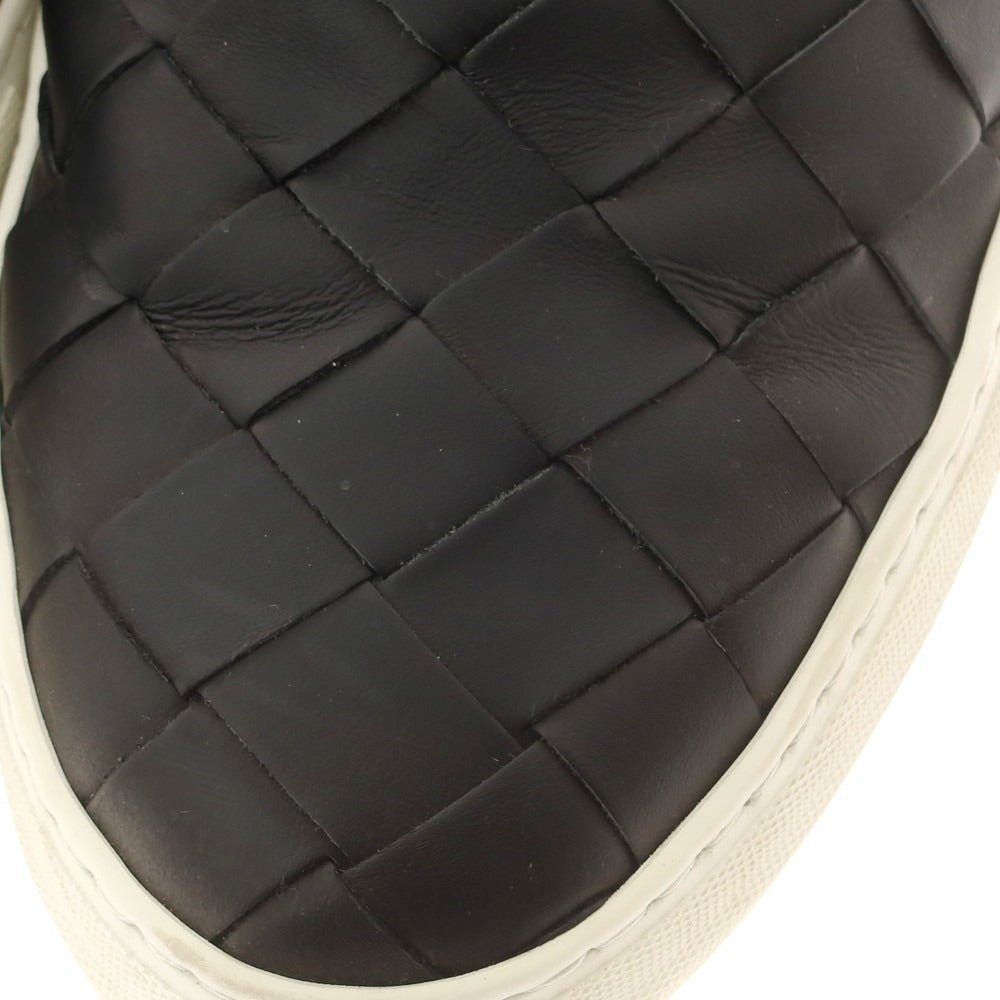 【中古】ペリーコ サニー PELLICO SUNNY レザー スリッポンスニーカー ブラック【 44 】【 状態ランクB 】【 メンズ 】