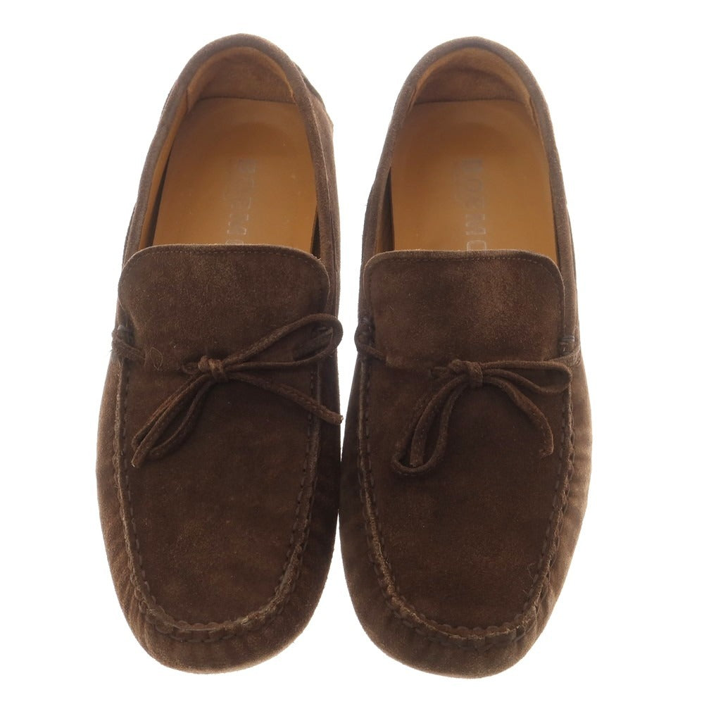 【中古】ボエモス BOEMOS スエード ドライビングシューズ ブラウン【 43 】【 状態ランクB 】【 メンズ 】