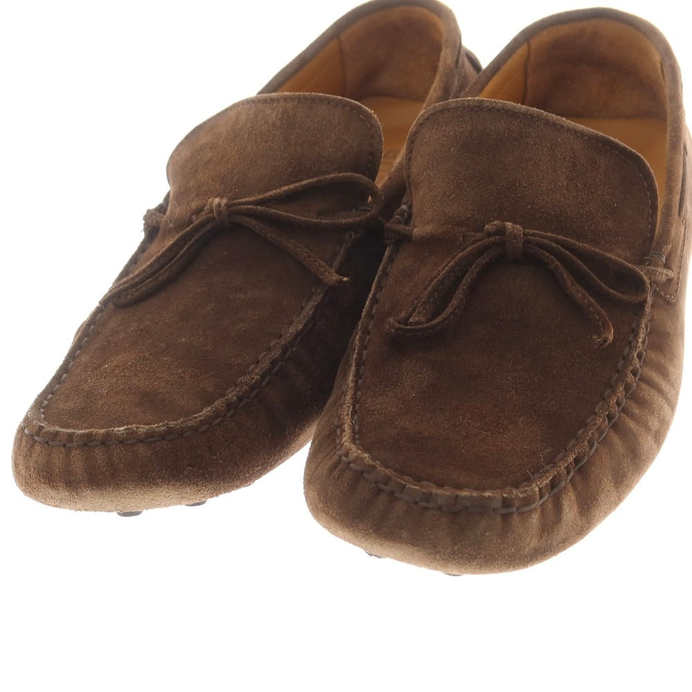 【中古】ボエモス BOEMOS スエード ドライビングシューズ ブラウン【 43 】【 状態ランクB 】【 メンズ 】