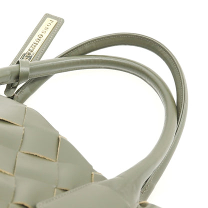 【中古】ポンス キンタナ PONS QUINTANA イントレチャートレザー トートバッグ オリーブ【 状態ランクA 】【 ユニセックス 】