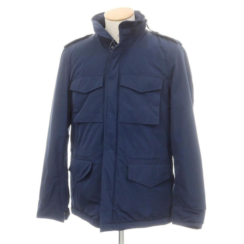 【中古】アスペジ ASPESI ナイロン M-65型 中綿 フィールドジャケット ライトネイビー【 S 】【 状態ランクB 】【 メンズ 】