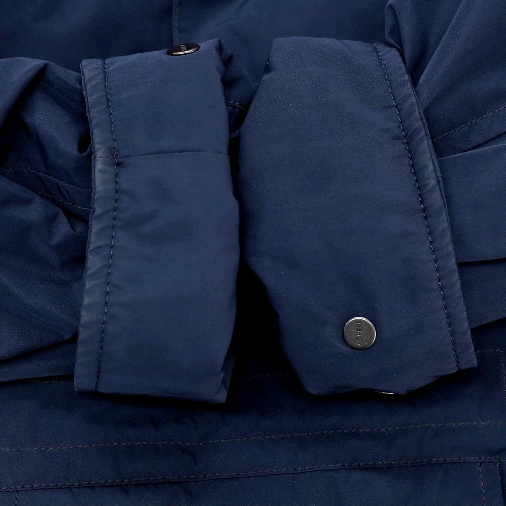 【中古】アスペジ ASPESI ナイロン M-65型 中綿 フィールドジャケット ライトネイビー【 S 】【 状態ランクB 】【 メンズ 】