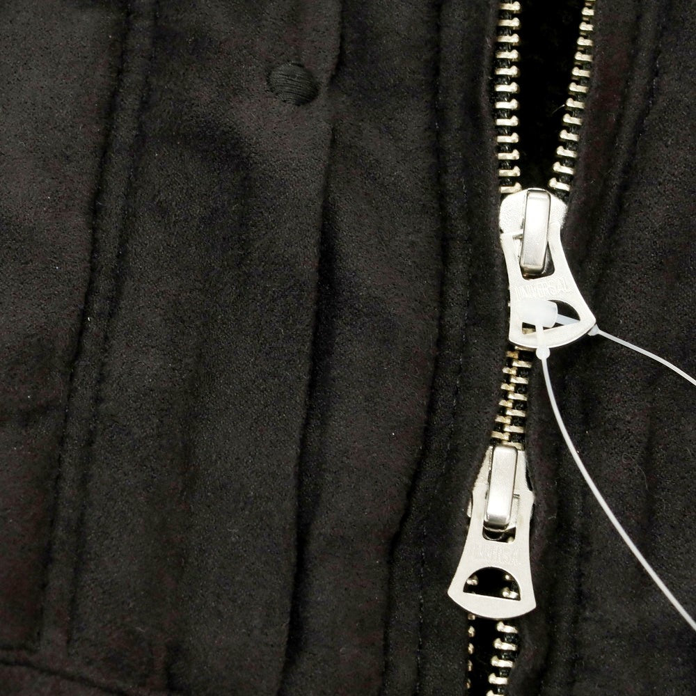 【中古】ラングラー Wrangler ×ナノユニバース ダブルジップ ボアジャケット ブラック系【 L 】【 状態ランクB 】【 メンズ 】