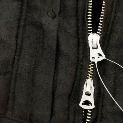 【中古】ラングラー Wrangler ×ナノユニバース ダブルジップ ボアジャケット ブラック系【 L 】【 状態ランクB 】【 メンズ 】