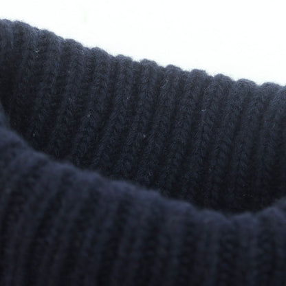 【中古】バフィー BAFY ウール タートルネック プルオーバーニット ネイビー【 50 】【 状態ランクC 】【 メンズ 】