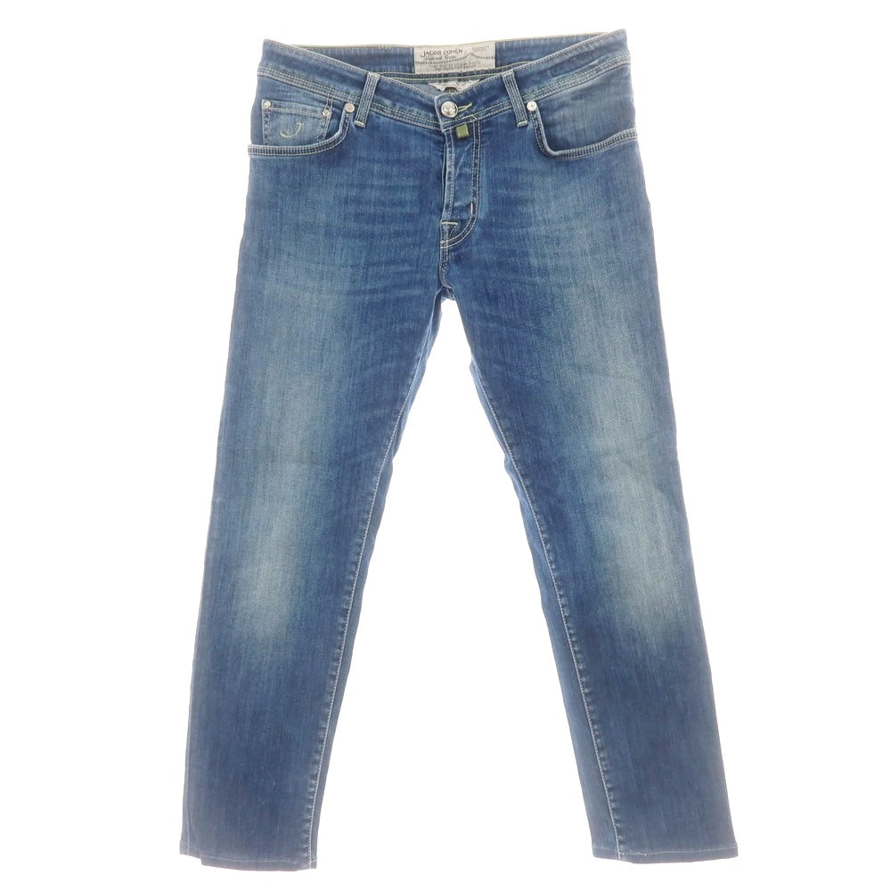 【中古】ヤコブコーエン JACOB COHEN PW622 ストレッチ コットン ジーンズ デニムパンツ ブルー【 34 】【 状態ランクC 】【 メンズ 】