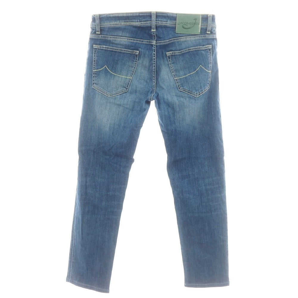 【中古】ヤコブコーエン JACOB COHEN PW622 ストレッチ コットン ジーンズ デニムパンツ ブルー【 34 】【 状態ランクC 】【 メンズ 】
