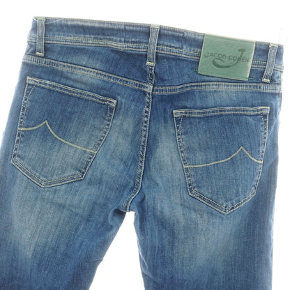 【中古】ヤコブコーエン JACOB COHEN PW622 ストレッチ コットン ジーンズ デニムパンツ ブルー【 34 】【 状態ランクC 】【 メンズ 】