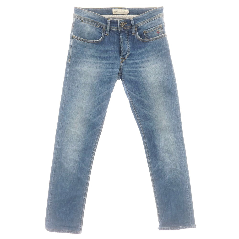 【中古】シビリア SIVIGLIA ストレッチ コットン ジーンズ デニムパンツ ブルー【 29 】【 状態ランクC 】【 メンズ 】
