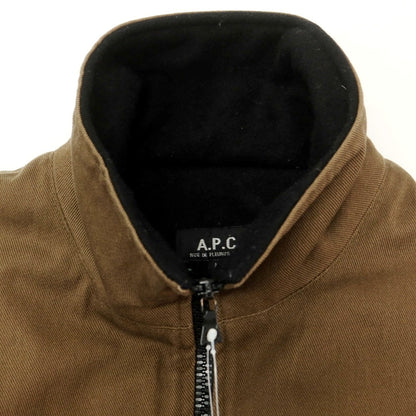 【中古】アーペーセー A.P.C. コットンポリエステル 中綿ブルゾン ブラウン【 M 】【 状態ランクC 】【 メンズ 】