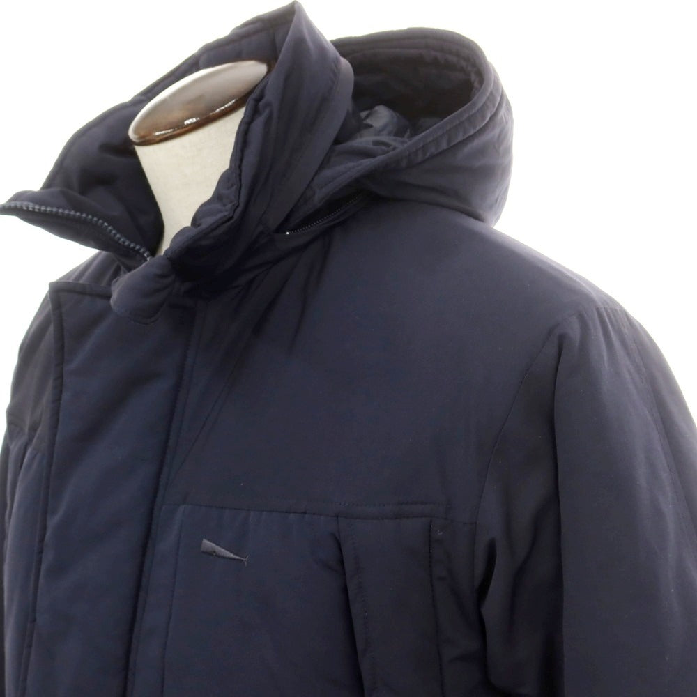 【中古】ディセンダント DESCENDANT ポリエステルコットン 中綿ブルゾン ネイビー【 3 】【 状態ランクB 】【 メンズ 】