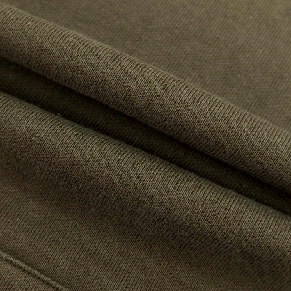 【中古】ユニフォームエクスペリメント uniform experiment コットン プルオーバー パーカー ダークカーキ【サイズ4】【 状態ランクB 】【 メンズ 】 [CPD]