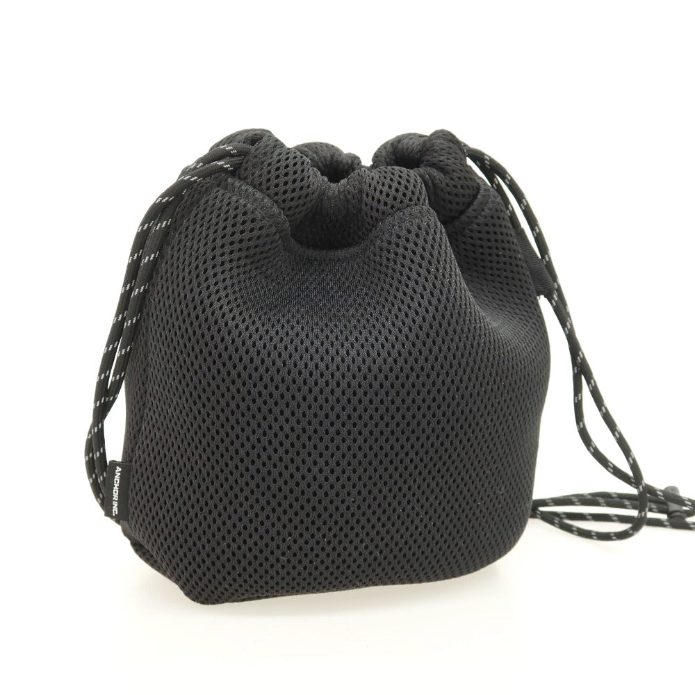 【中古】メルセデスアンカーインク Mercedes anchor inc. メッシュポーチバッグ ブラック【 状態ランクA 】【 メンズ 】