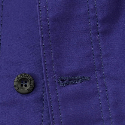 【中古】ル ラブルール LABOUREUR コットン カバーオール ネイビーパープル【 2 】【 状態ランクC 】【 メンズ 】