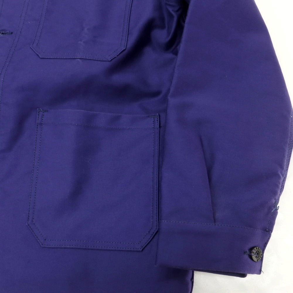 【中古】ル ラブルール LABOUREUR コットン カバーオール ネイビーパープル【 2 】【 状態ランクC 】【 メンズ 】