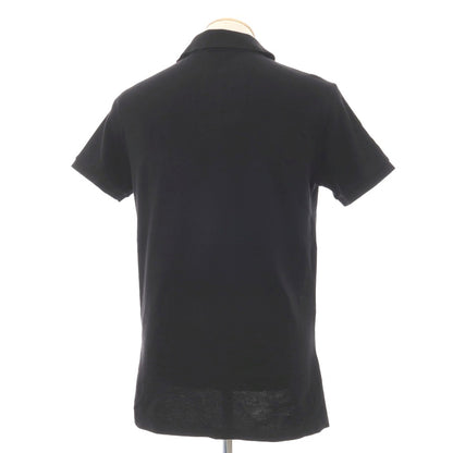 【中古】ポロ ラルフローレン Polo Ralph Lauren ビッグポニー 鹿の子 コットン 半袖ポロシャツ ブラック【サイズS】【 状態ランクC 】【 メンズ 】
