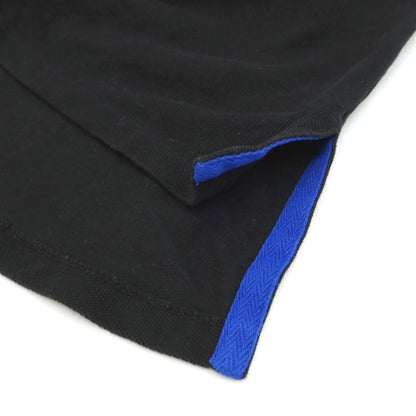 【中古】ポロ ラルフローレン Polo Ralph Lauren ビッグポニー 鹿の子 コットン 半袖ポロシャツ ブラック【サイズS】【 状態ランクC 】【 メンズ 】