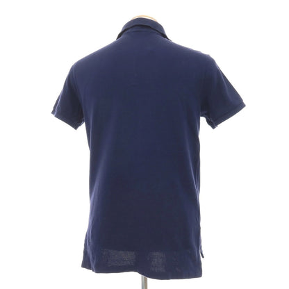 【SALE30%OFF/返品不可】【中古】ポロ ラルフローレン Polo Ralph Lauren 鹿の子 コットン 半袖ポロシャツ ネイビー【 サイズS 】【 状態ランクC 】【 メンズ 】