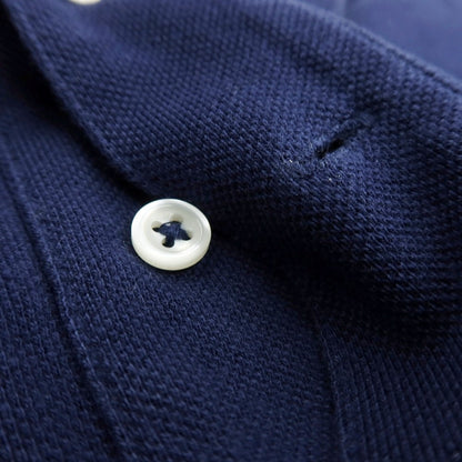 【SALE30%OFF/返品不可】【中古】ポロ ラルフローレン Polo Ralph Lauren 鹿の子 コットン 半袖ポロシャツ ネイビー【 サイズS 】【 状態ランクC 】【 メンズ 】