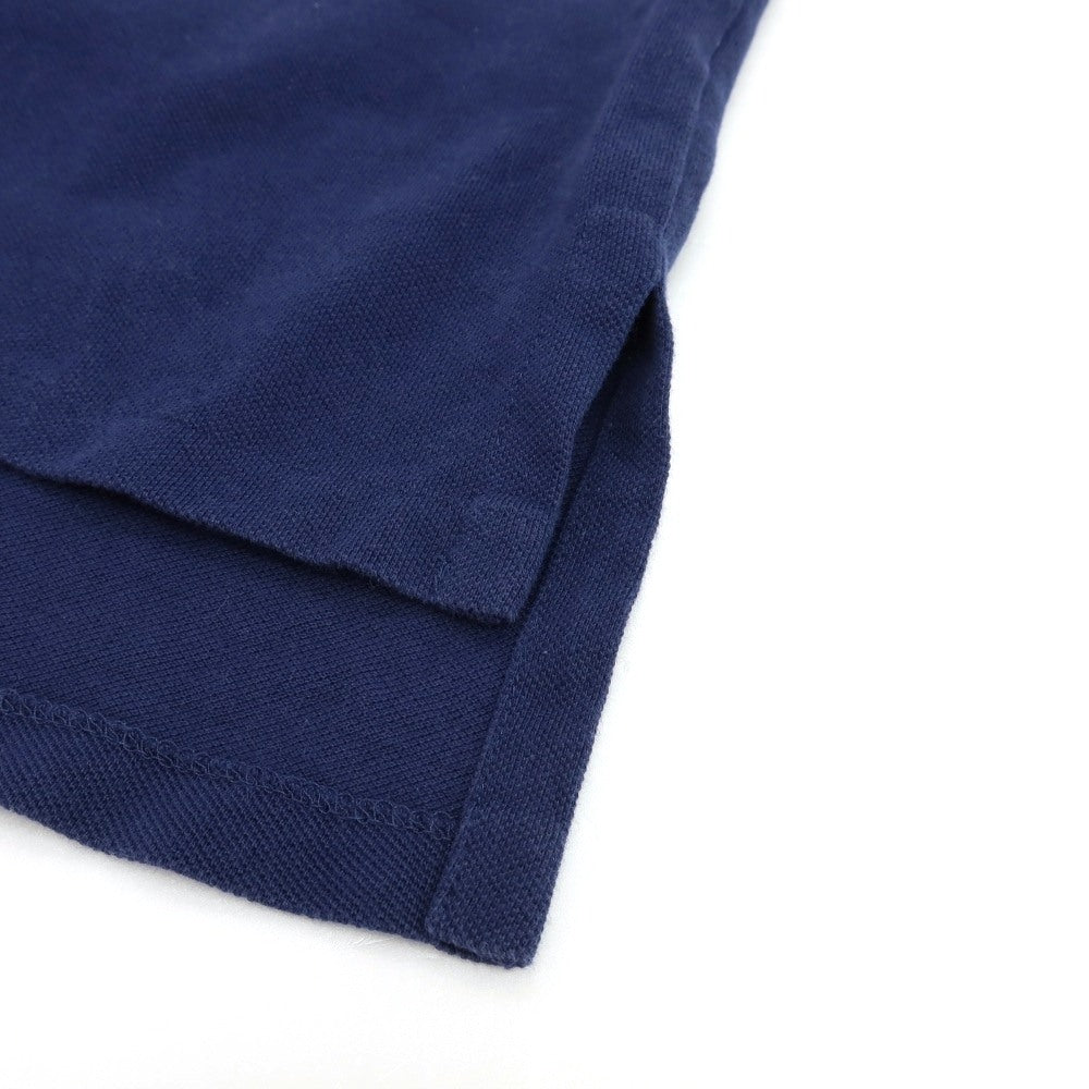 【SALE30%OFF/返品不可】【中古】ポロ ラルフローレン Polo Ralph Lauren 鹿の子 コットン 半袖ポロシャツ ネイビー【 サイズS 】【 状態ランクC 】【 メンズ 】