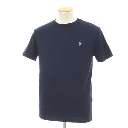 【中古】ポロ ラルフローレン Polo Ralph Lauren 2枚セット コットン クルーネック 半袖Ｔシャツ ネイビー【サイズS】【 状態ランクB 】【 メンズ 】