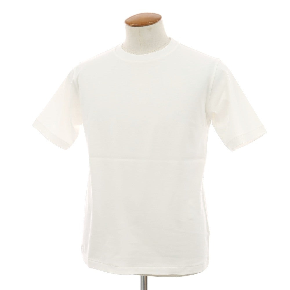 【中古】【未使用】ビームスエフ BEAMS F コットン クルーネック 半袖Ｔシャツ ホワイト【サイズM】【 状態ランクS 】【 メンズ 】