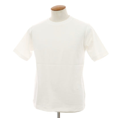 【中古】【未使用】ビームスエフ BEAMS F コットン クルーネック 半袖Ｔシャツ ホワイト【サイズM】【 状態ランクS 】【 メンズ 】