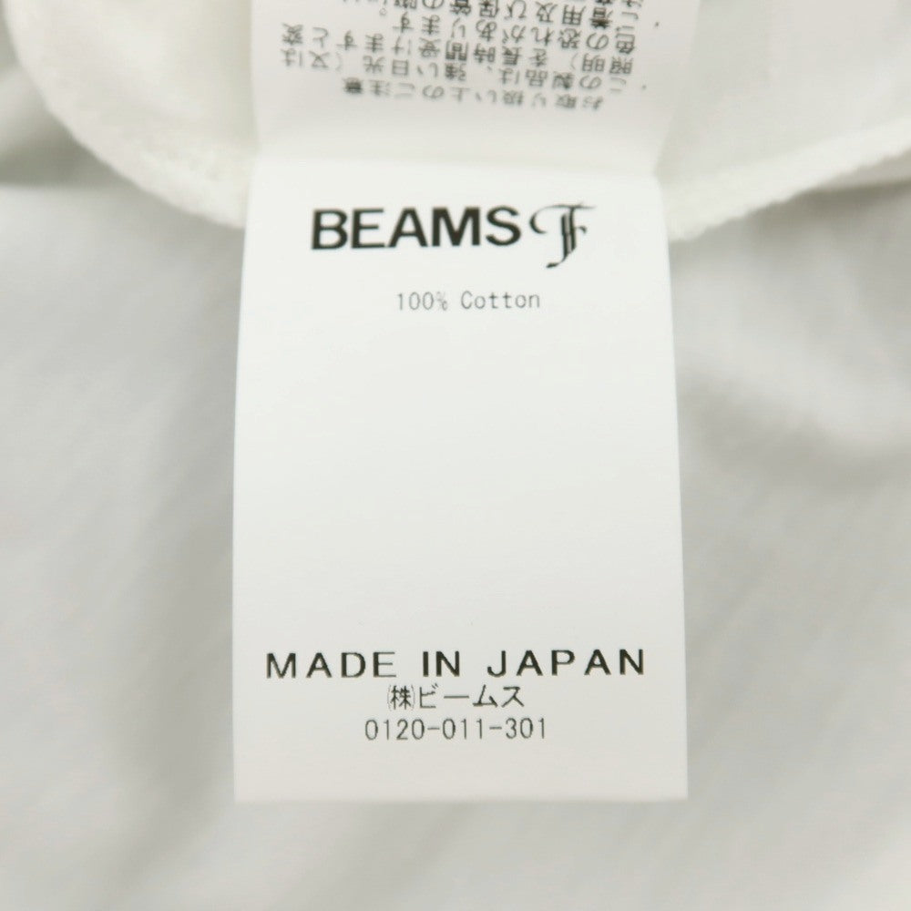 【中古】【未使用】ビームスエフ BEAMS F コットン クルーネック 半袖Ｔシャツ ホワイト【サイズM】【 状態ランクS 】【 メンズ 】